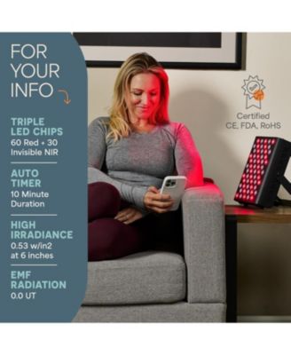 Red Light Therapy Panel - Infrared Light for Pain Relief, Inflammation, Skin Health, and Improved Circulation
