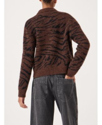 Women's Wool Blend Jacquard Shirt Jacket