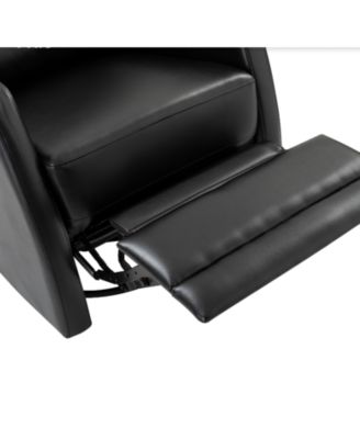 Donat Faux Leather Swivel Recliner