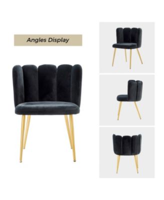 Contemporary Cazilda Side Chair with Tufted Back