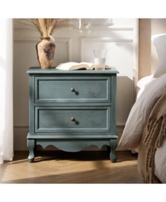 Pallantium Classical 24" Tall 2 - Drawer End Table