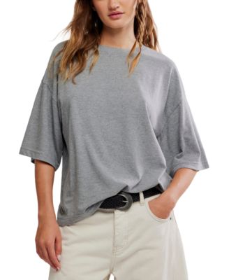Free People - Women's Perfect Oversized Short-Sleeve T-Shirt