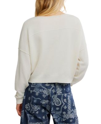 Women's Pull-On Long-Sleeve Sweater