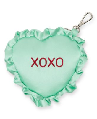 Rosalie Satin Conversation Heart Pouch