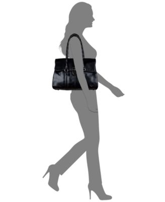 Vienna Medium Twist-Lock Satchel Bag