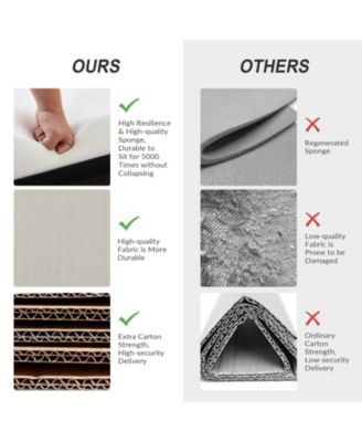 Farmhouse Patrice 80.7" Slipcovered Sofa