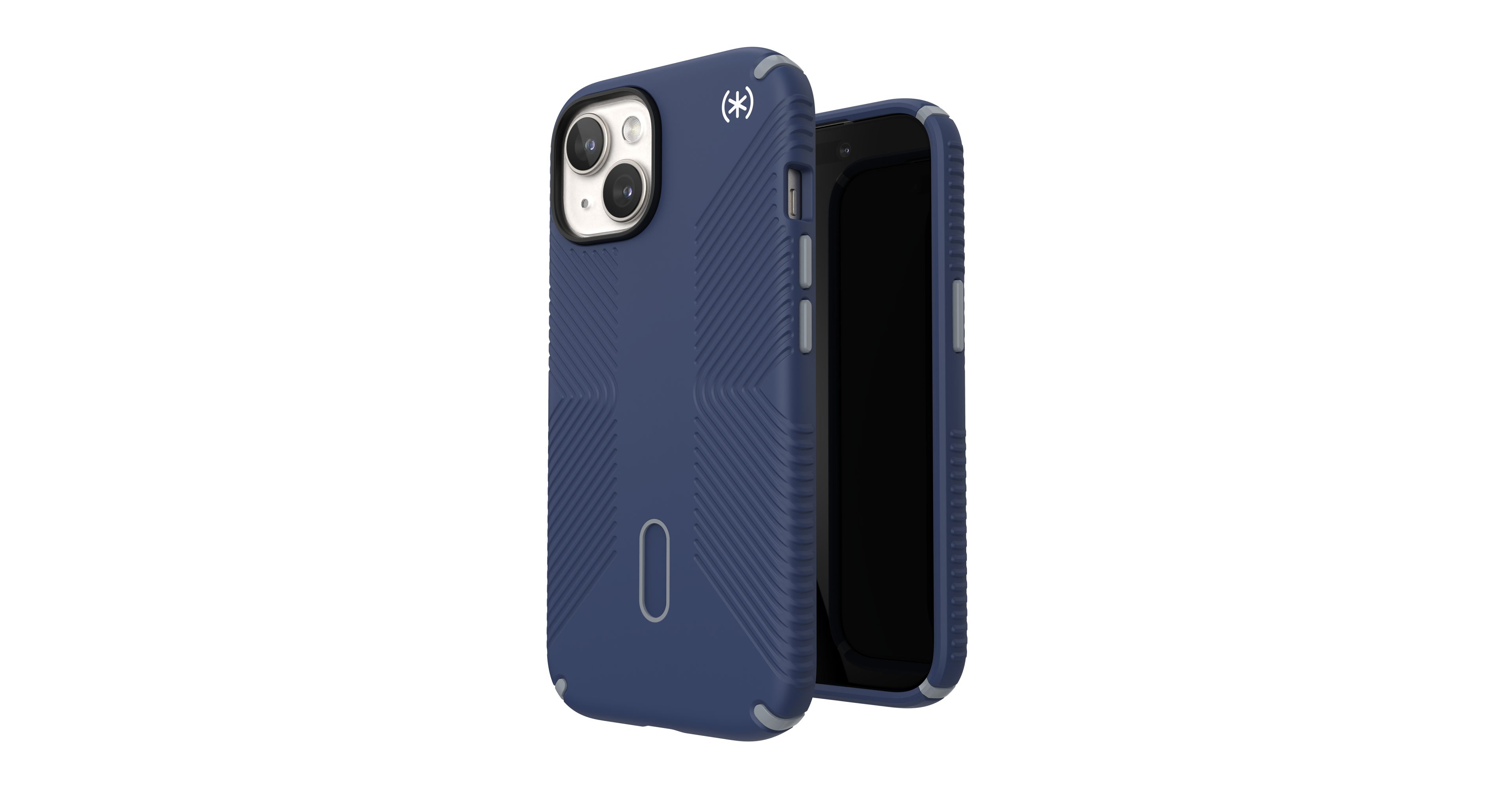 Speck Presidio2 Grip MagSafe Protective Case Compatible with Apple iPhone 15, 14, 13, and 16e