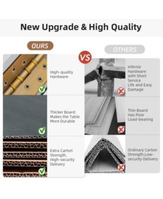 Farmhouse Pallantium 34" Tall 2-door Accent Cabinet with Adjustable Legs