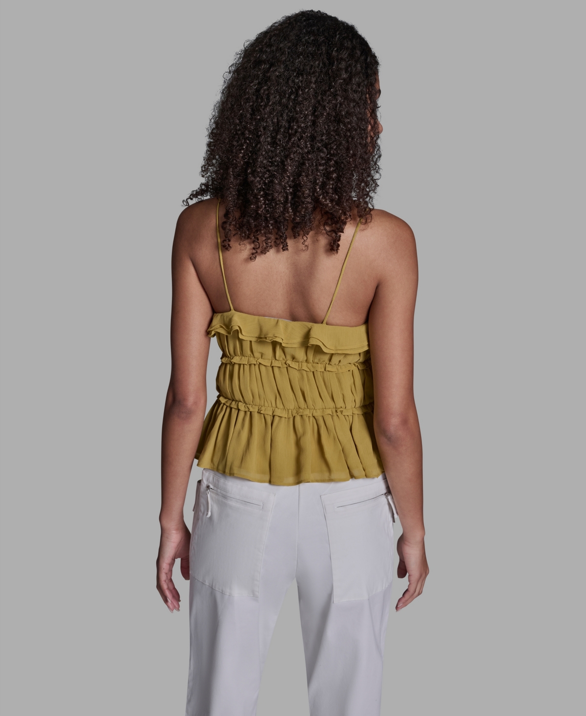 Bcbg Women's Sleeveless Square Neck Tank Top