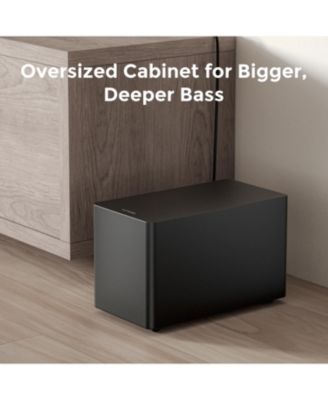 Poseidon M60 Boom 5.1ch Dolby Atmos Sound System, 340W Peak Power, 5 Full-Range Drivers, Wired Subwoofer