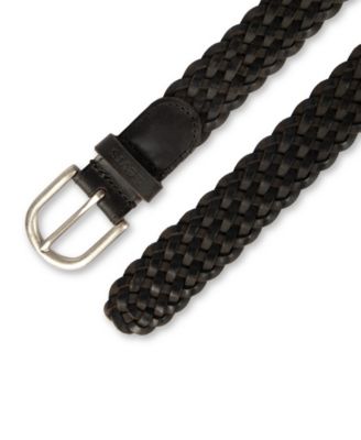 Women's Fully Adjustable Leather Braided Belt