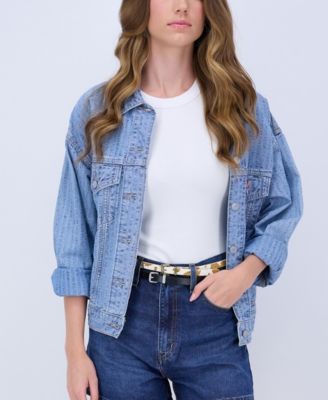 Women's 2-Pack Solid Cow Print Skinny Casual Belt Set