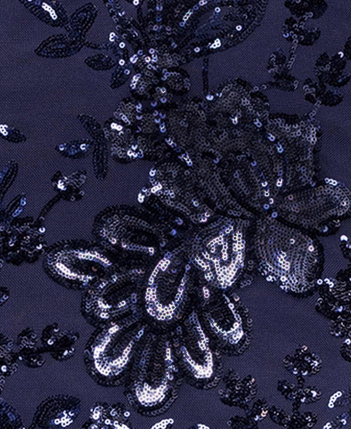 Xscape Petite Sleeveless Halter Neck Long Dress In Blue