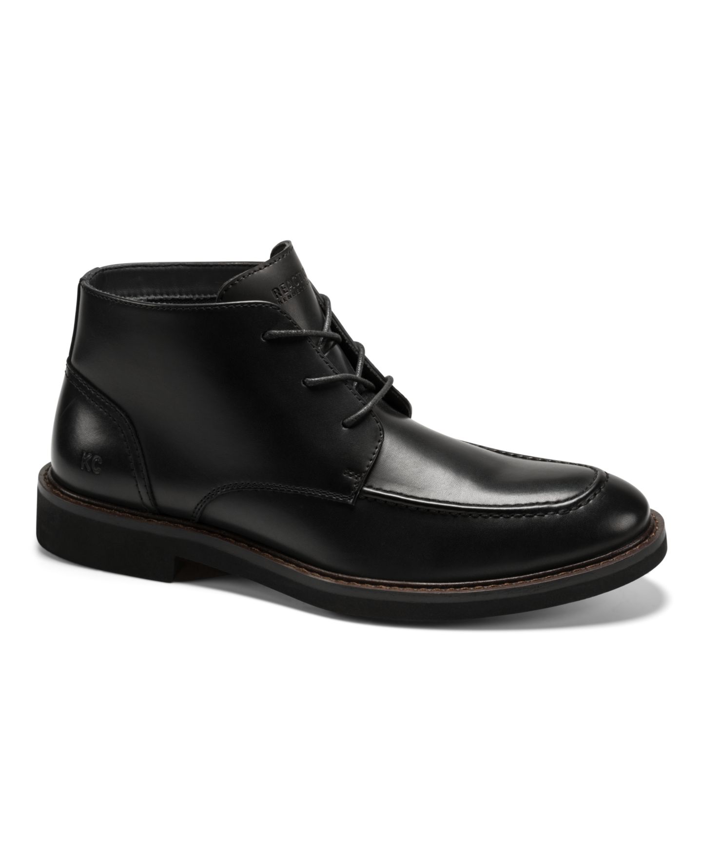 Мужские ботинки Kenneth Cole Reaction Vesto Lace-Up Chukka Boot, цвет: Чёрный — фото 1