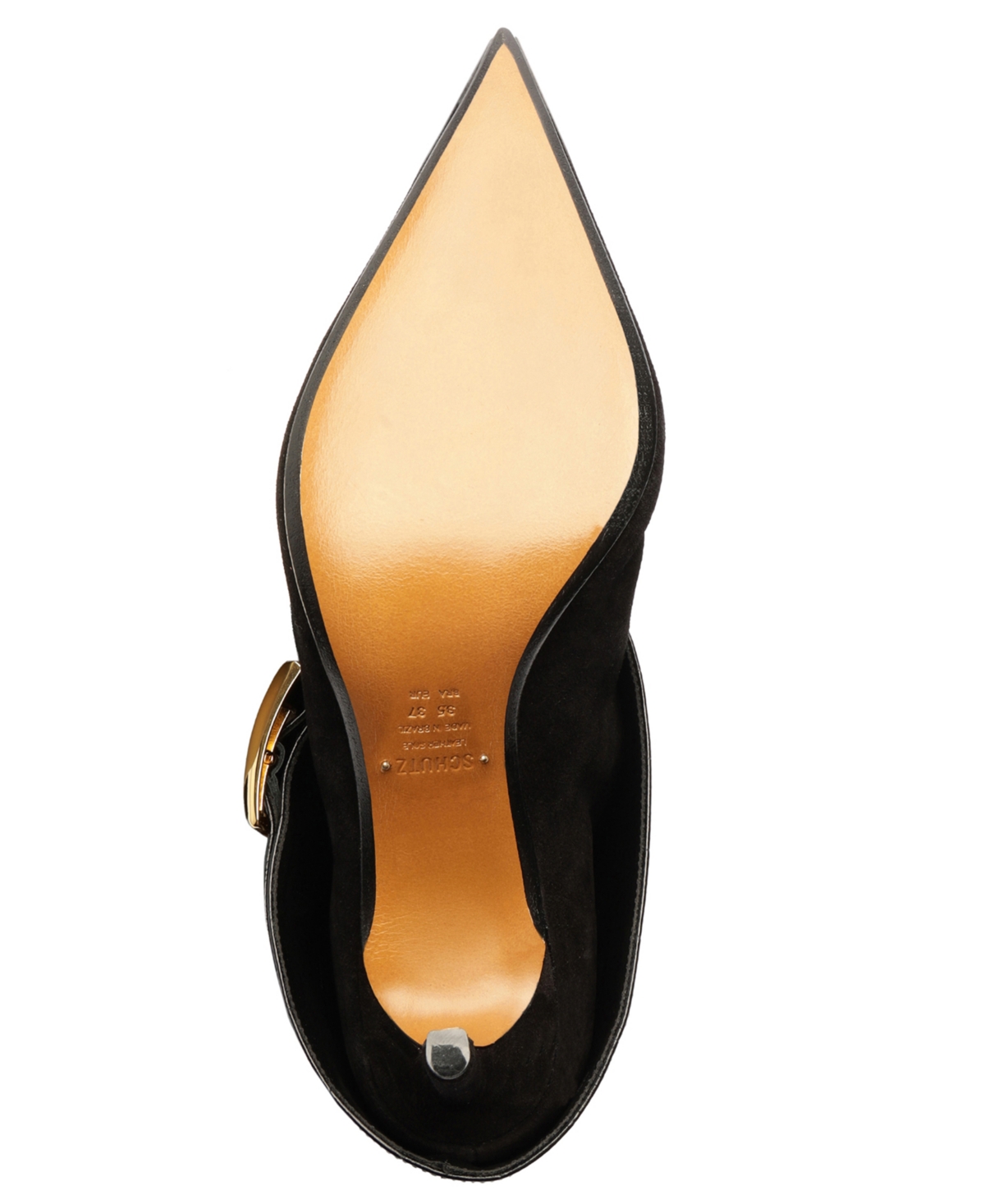 Schutz Women's Beatrix Pointed Toe Dress Boots In Black