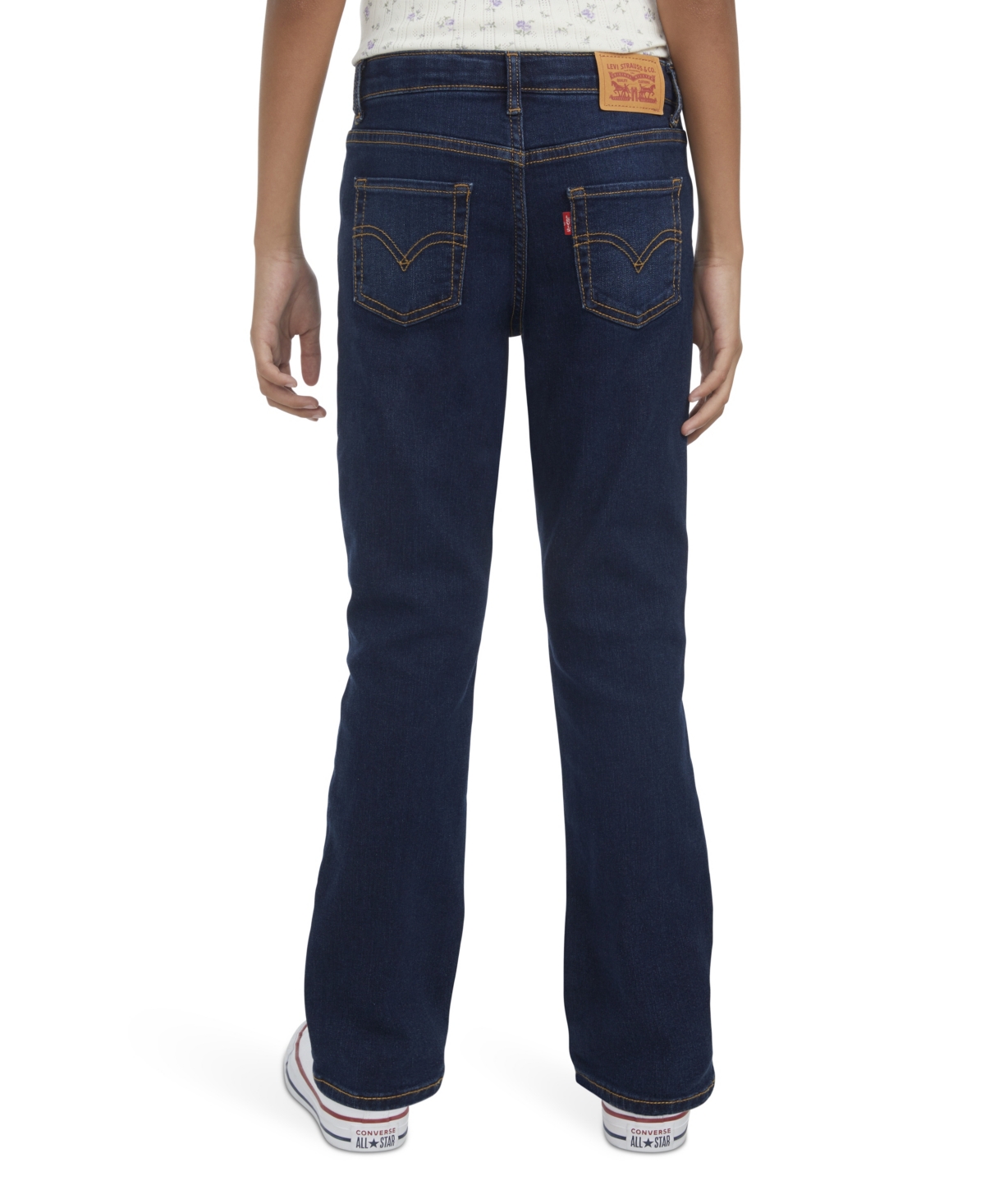 Levi's Big Girls Mid-rise Classic Bootcut Denim Jeans In Blue