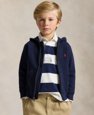 Boys' 2T-7 Cotton Fleece Hoodie