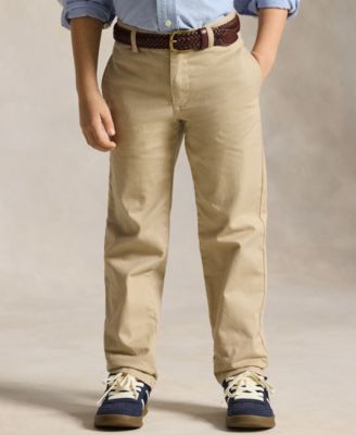 Boys' 2-7 Straight-Fit Twill Pant