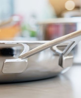 Industry 5 Stainless Steel 12.5" Fry Pan