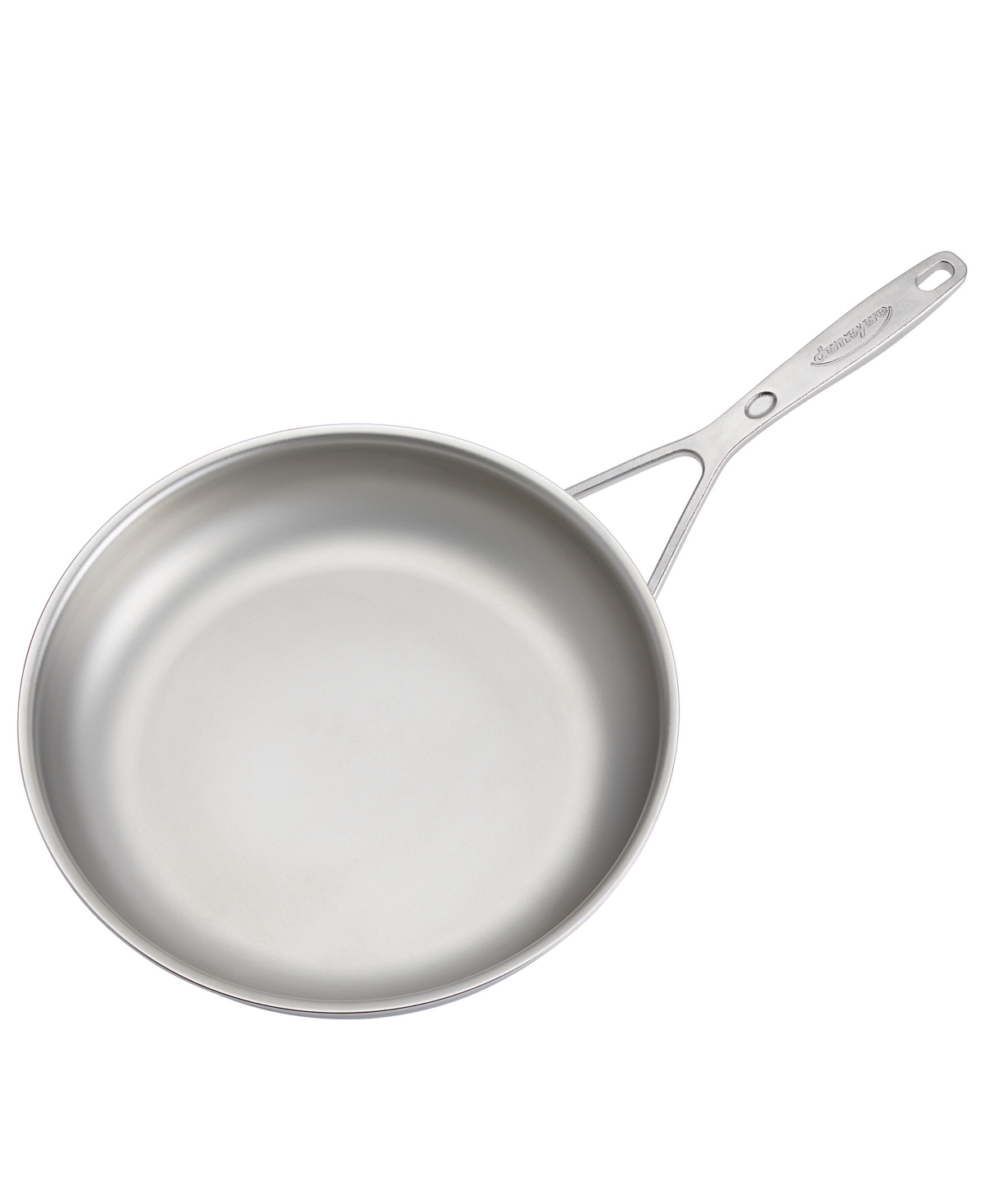 Demeyere Industry Nanotouch 5 Stainless Steel 11" Fry Pan In Metallic