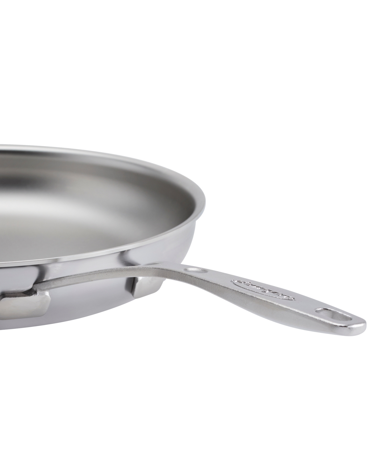 Demeyere Industry 5 Nanotouch Stainless Steel 12.5" Fry Pan In Metallic