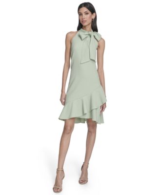Vince Camuto - Petite Halter Neck Party Dress
