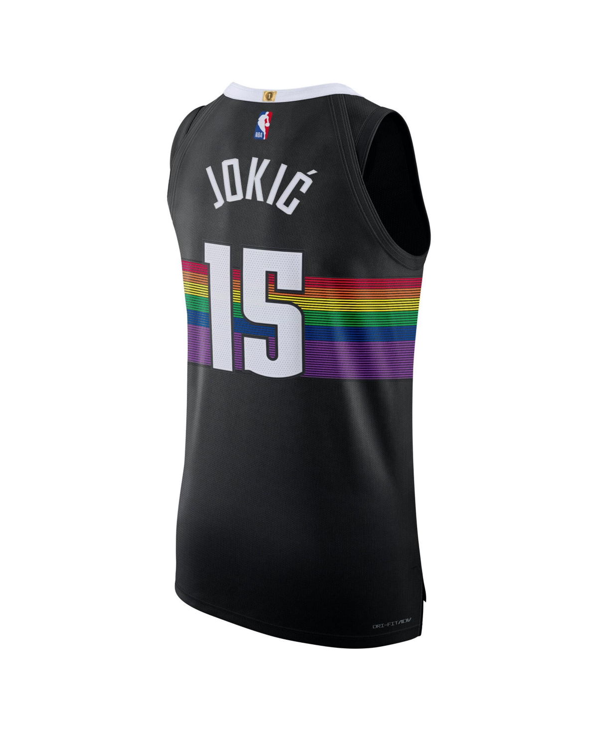 Nike Men's and Women's Nikola Jokic Black Denver Nuggets 2025/26 City Edition Authentic Jersey