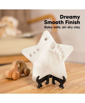 Twinkle Baby Hand and Footprint Kit, Dog Paw Print Kit, Baby Handprint Ornament Kit for Newborn, Babies, Boys, Girls