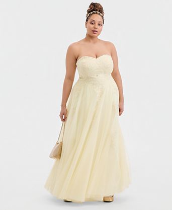 plus size yellow wedding dresses Q Look Bridal Worcester MA, Prom Dresses, Dress, Mother of Bride Dress, Sherri Hill Prom Dress,Jovani Prom Dress this custom Plus size wedding dress! Story