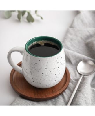 20 oz Large Coffee Mugs with Large Handles for Coffee, Tea, Hot Cocoa, Christmas Gifts, Set of 4