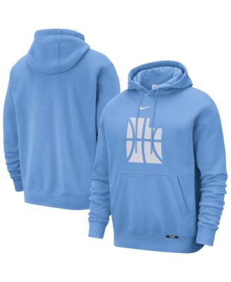 Men's Blue Utah Jazz 2025/26 City Edition Remix Essential Logo Club Pullover Hoodie