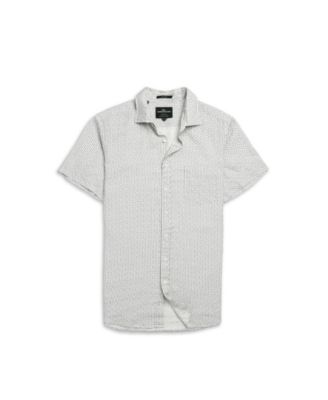 Men's Short-Sleeve Featherson Linen Shirt
