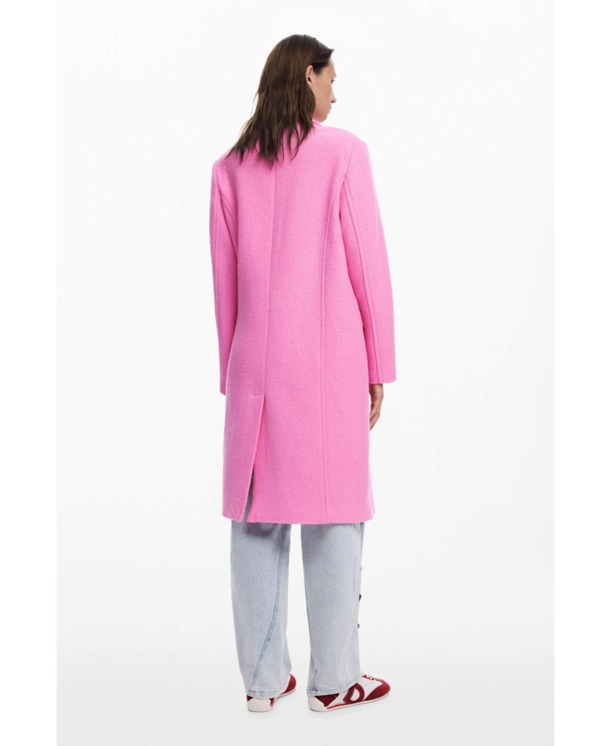 Desigual Women's Double-breasted coat with buttons