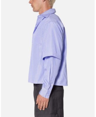Men's Double Layer Pinstripe Shirt