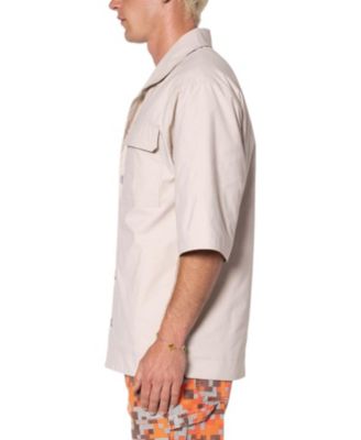 Men's Lined Woven Nylon Shirt