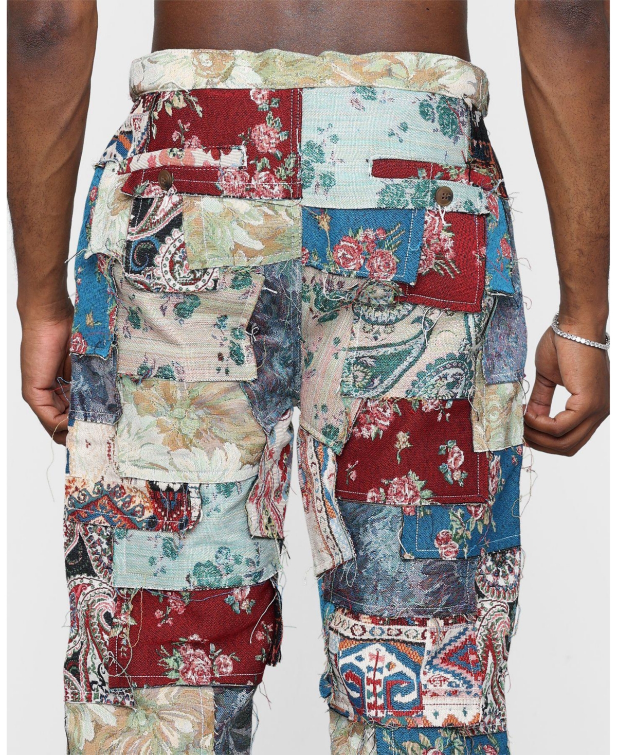 mnml Men's Paneled Blanket Pants