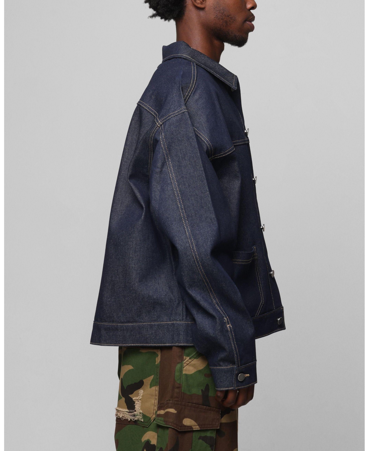 mnml Men's Prestige Denim Jacket.