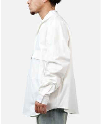 Men's Oversized Cotton Button Shirt