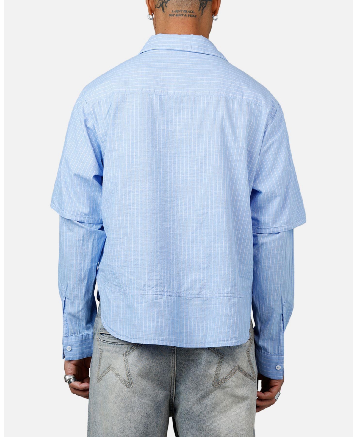 mnml Men's Chambray Double Layer Shirt
