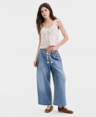 Free People Women's Easy Peasy Pull-On Jeans - Macy's