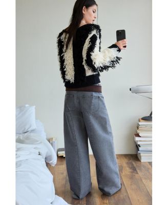 Women's Frayed sweater