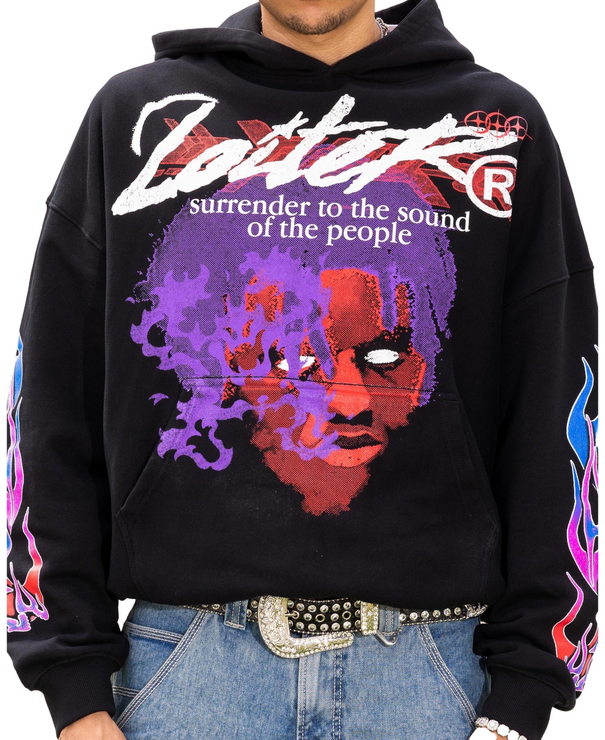 Loiter Men's Live In Direct Vintage Hoodie