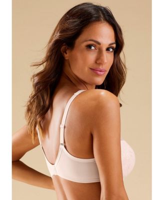 Women's Lace Overlay T-Shirt Bra