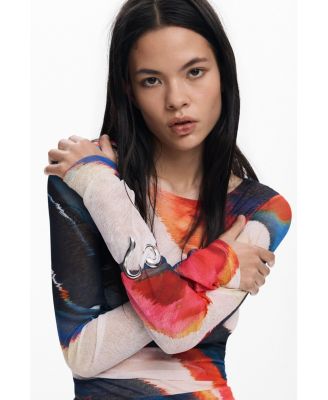 Women's Long dress with waves