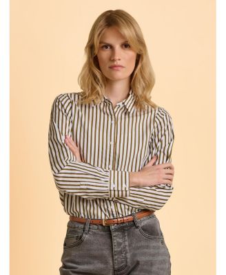 Women's Vicky Long Sleeve Striped Shirt