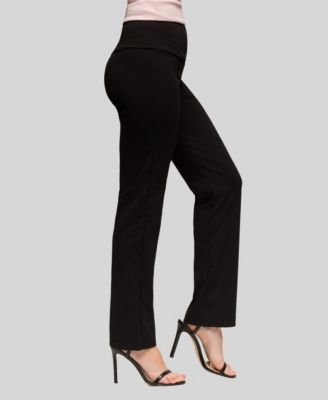 Petite Comfortable Stretch High Waist Dress Pants
