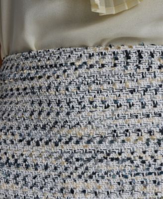 Women's Tweed Short Pencil Skirt