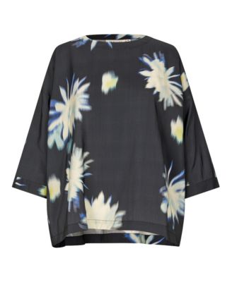 Women's Becca 3/4 Sleeve Round Neck Blouse