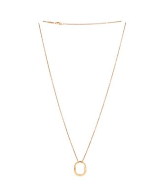 Lock Motif Pendant Necklace