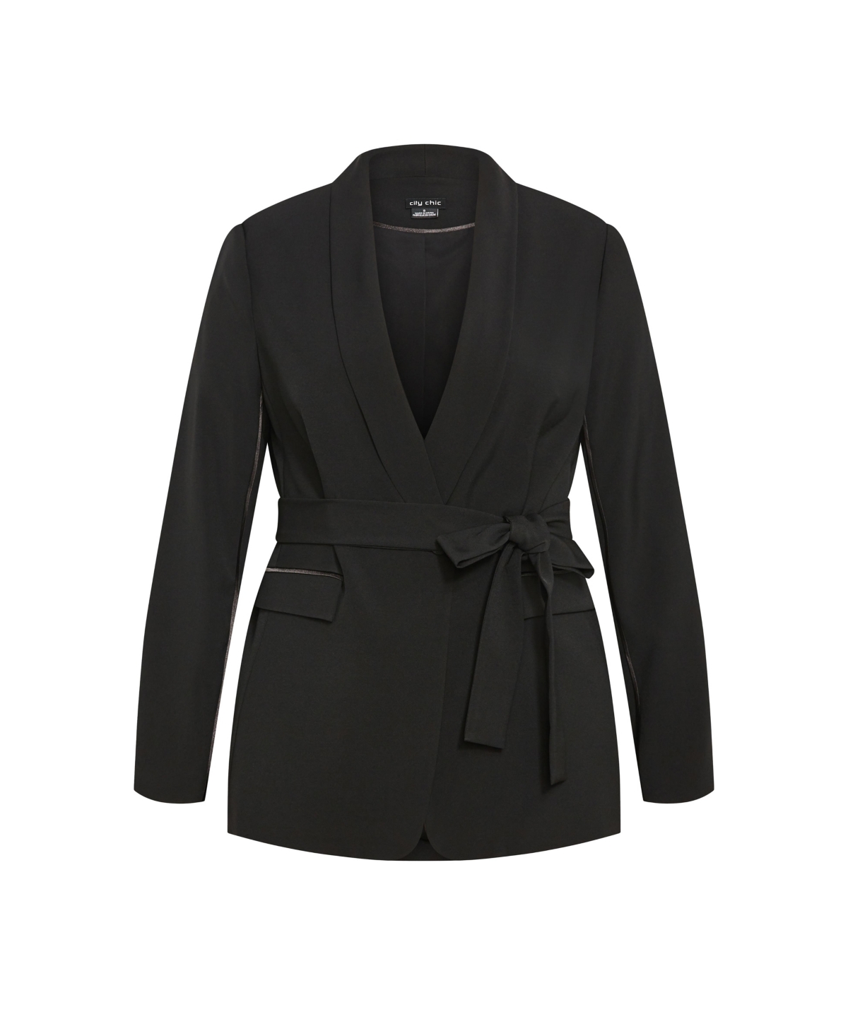 City Chic Women's Belted Yasmine Jacket